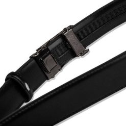 Skórzany pasek BETLEWSKI C30-TO CZARNY 135. Czarne paski damskie Betlewski, bez wzorów, ze skóry. Za 99.00 zł.