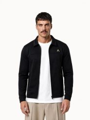 Kurtka wodoodporna Le Coq Sportif. Czarne kurtki męskie le coq sportif, l, bez wzorów, z materiału, eleganckie, bez kaptura. Za 759.50 zł.