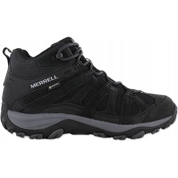 Buty trekkingowe dla mężczyzn Merrell ALVERSTONE 2 MID GTX. Czarne trekkingi męskie Merrell. Za 579.99 zł.