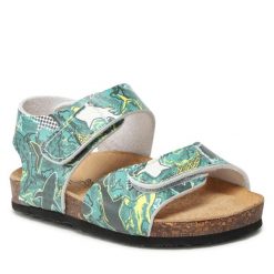 Sandały Primigi. Zielone sandały chłopięce Primigi, bez zapięcia. Za 179.99 zł.