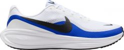 Nike Buty męskie Nike Revolution 8 biało-niebieskie HJ9198 110 42. Białe buty sportowe męskie Nike, bez zapięcia, nike revolution. Za 275.91 zł.