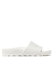 Birkenstock Klapki Barbados EVA 1015399 Biały. Białe klapki damskie Birkenstock, bez wzorów, z syntetyku, bez obcasa. Za 139.00 zł.