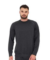 Bluza męska wełniana Brubeck OUTDOOR MERINO. Niebieskie bluzy męskie Brubeck, m, bez wzorów, z dzianiny, bez kaptura. Za 249.00 zł.