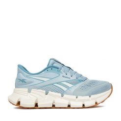 Buty do biegania Reebok. Niebieskie obuwie sportowe damskie Reebok, bez wzorów, do biegania. Za 489.99 zł.