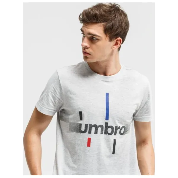 Umbro Koszulka Raphael , szary, rozmiar M. Szare koszulki sportowe męskie Umbro, m, bez wzorów, z bawełny, bez kołnierzyka, bez ramiączek. W wyprzedaży za 47.99 zł.