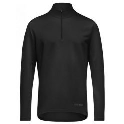 Koszulka do biegania Gore. Czarne koszulki sportowe męskie Gore Wear, l, bez wzorów, z materiału, bez kołnierzyka, bez ramiączek, do biegania. Za 338.90 zł.