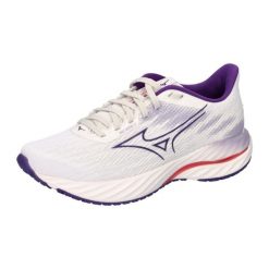 Buty do biegania damskie Mizuno Wave Inspire 21. Białe obuwie sportowe damskie Mizuno, bez wzorów, do biegania, mizuno wave. Za 419.99 zł.