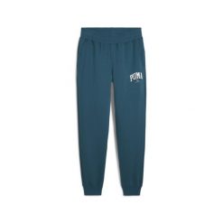 Męskie spodnie dresowe PUMA SQUAD PUMA Cold Green. Zielone spodnie sportowe męskie Puma, l, bez wzorów, z dresówki, na fitness i siłownię. Za 156.99 zł.