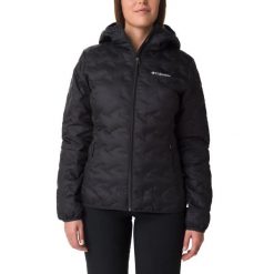 Kurtka sportowa damska Delta Ridge II Down Hooded Jacket. Czarne kurtki sportowe damskie Columbia, l, bez wzorów, z materiału, bez kaptura, trekkingowe. Za 599.99 zł.
