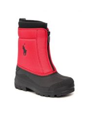 Polo Ralph Lauren Śniegowce Quilo Zip II RF104294 S Czerwony. Czerwone buty zimowe dziewczęce Polo Ralph Lauren, z materiału, bez zapięcia. Za 599.99 zł.