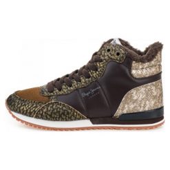 Pepe Jeans Tenisówki Damskie Gable Tumble Bootie 36 Brązowy. Trampki i tenisówki damskie marki Pepe Jeans. W wyprzedaży za 272.00 zł.