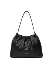 Tommy Hilfiger Torebka Soft Leather Shoulder Bag AW0AW18307 Czarny. Czarne torebki do ręki damskie Tommy Hilfiger, bez wzorów, ze skóry, bez dodatków. Za 849.99 zł.