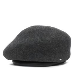 Beret Weekend Max Mara. Szare czapki i kapelusze damskie Weekend Max Mara, na zimę, bez wzorów. Za 494.99 zł.