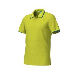 Koszulka T-shirt męski sportowy Arena Poloshirt Trim. Niebieskie koszulki polo męskie Arena, m, bez wzorów, bez kołnierzyka, bez ramiączek. Za 40.00 zł.
