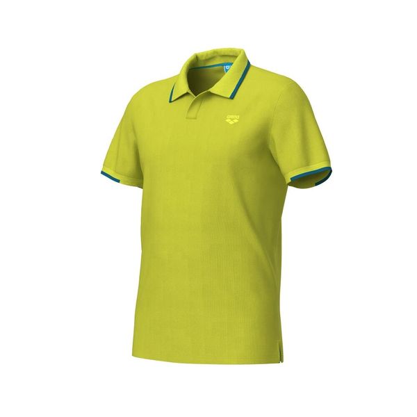 Koszulka T-shirt męski sportowy Arena Poloshirt Trim. Niebieskie koszulki polo męskie Arena, m, bez wzorów, sportowe, bez ramiączek. Za 40.00 zł.