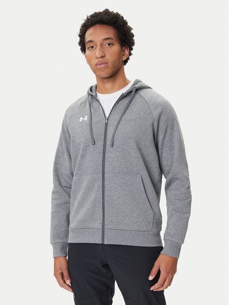 Under Armour Bluza Ua Rival 1379767 Szary Loose Fit. Szare bluzy męskie Under Armour, l, bez wzorów, z bawełny, bez kaptura. Za 149.99 zł.
