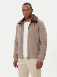 Bugatti Kurtka przejściowa 872796 81040 Beżowy Regular Fit. Brązowe kurtki męskie Bugatti, m, bez wzorów, z syntetyku, bez kaptura. Za 1,349.00 zł.