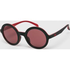 Adidas Originals - Okulary AOR016.009.053. Fioletowe okulary przeciwsłoneczne damskie adidas Originals, okrągłe. W wyprzedaży za 129.90 zł.