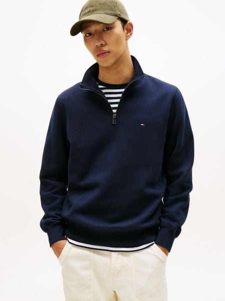 Tommy Hilfiger Bluza Mężczyźni niebieski, XL. Niebieskie bluzy męskie Tommy Hilfiger, m, bez wzorów, bez kaptura. Za 489.95 zł.