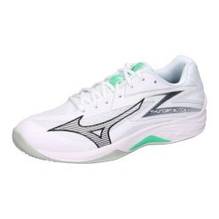 Buty halowe Mizuno Thunder Blade Z. Białe buty sportowe męskie Mizuno, bez zapięcia, do siatkówki. Za 322.45 zł.