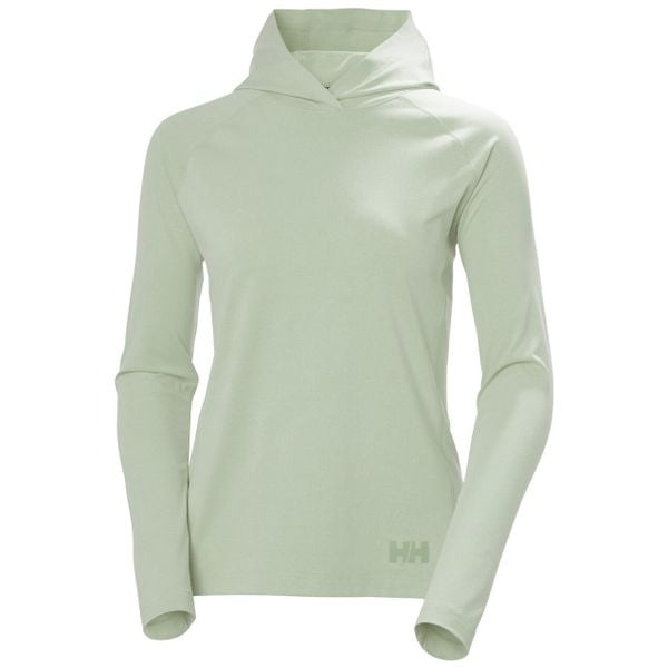 Bluza damska Helly Hansen Tyri. Zielone bluzy damskie Helly Hansen, uniwersalny, bez wzorów, bez kaptura. Za 372.50 zł.