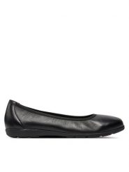 Caprice Baleriny 9-22150-42 Czarny. Czarne baleriny damskie Caprice, bez wzorów, ze skóry, bez obcasa. Za 233.99 zł.