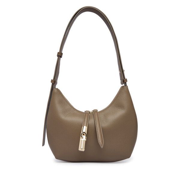 Torebka Furla. Szare torebki do ręki damskie Furla, bez wzorów, klasyczne, bez dodatków. Za 1,259.00 zł.