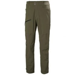 Spodnie Helly Hansen Vika Tur 2.0. Zielone spodnie sportowe męskie Helly Hansen, na lato, m, bez wzorów, trekkingowe. W wyprzedaży za 519.90 zł.