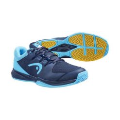 Buty do squasha męskie Head Grid 3.5. Niebieskie buty sportowe męskie Head, bez zapięcia. Za 349.00 zł.