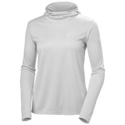 Bluza damska Helly Hansen TECH. Białe bluzy damskie Helly Hansen, m, bez wzorów, z materiału, bez kaptura. Za 243.00 zł.