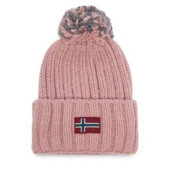 Czapka Napapijri. Czerwone czapki i kapelusze damskie Napapijri, na zimę, bez wzorów. Za 219.99 zł.