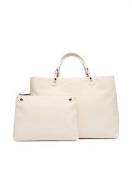 Emporio Armani Torebka EW000360 AF18673 U1070 Écru. Torebki do ręki damskie Emporio Armani, bez wzorów, ze skóry, bez dodatków. Za 2,579.00 zł.