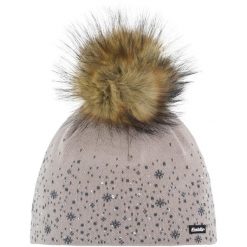 Czapka Zimowa Eisbar Rana Lux Crystal MÜ. Szare czapki i kapelusze damskie Eisbar, na zimę, bez wzorów, z dzianiny, eleganckie. Za 359.90 zł.