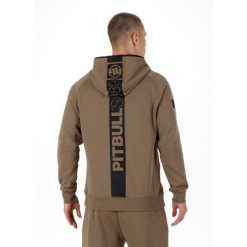 Bluza męska Pitbull rozpinana z kapturem Hermes. Brązowe buty sportowe męskie PITBULL, bez zapięcia, na fitness i siłownię. Za 299.00 zł.