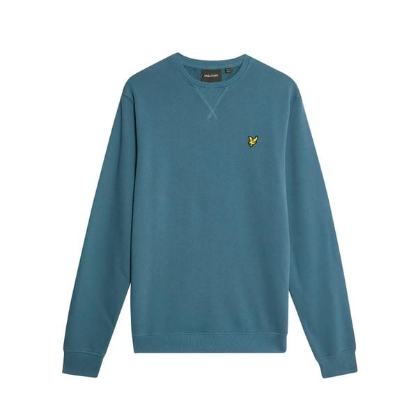 Bluza z okrągłym dekoltem Lyle & Scott. Brązowe bluzy męskie LYLE AND SCOTT, xl, bez wzorów, z bawełny, bez kaptura. Za 323.25 zł.