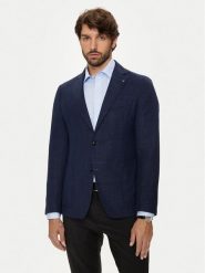 Boss Marynarka C-Hanry-233 50521629 Granatowy Slim Fit. Niebieskie marynarki męskie Boss, bez wzorów, z syntetyku. Za 1,379.00 zł.
