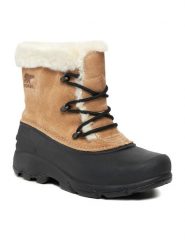 Sorel Śniegowce Snow Angel™ NL3482-234 Beżowy. Brązowe kozaki damskie Sorel, ze skóry. Za 539.99 zł.