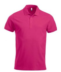 Clique Classic Lincoln S/S koszulka polo męska – nowoczesny krój, bawełna. Czerwone koszulki polo męskie CLIQUE, m, bez wzorów, z bawełny, klasyczne, bez ramiączek. Za 121.45 zł.