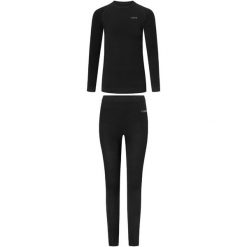 Bielizna termoaktywna damska Viking Ritra Lady Set. Czarna bielizna termoaktywna damska Viking, s, bez wzorów, z dzianiny, bez ramiączek, długie. Za 189.99 zł.
