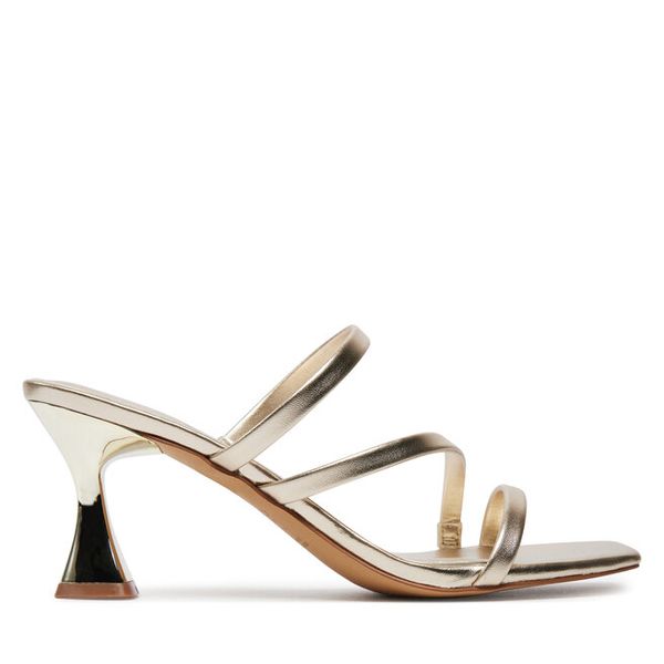 Klapki Aldo. Żółte klapki damskie Aldo, bez wzorów, bez obcasa. Za 269.99 zł.