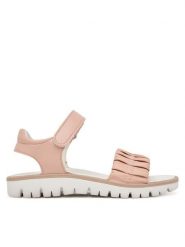 Primigi Sandały 1389100 S Różowy. Czerwone sandały dziewczęce Primigi, ze skóry, bez zapięcia. Za 229.99 zł.