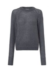 IPURI Sweter z dzianiny Kobiety szary, S. Szare swetry damskie IPURI, s, bez wzorów, z dzianiny, bez kołnierzyka, bez ramiączek, bez kaptura. Za 299.95 zł.