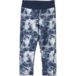 Adidas Legginsy 3/4 Drop 1 granatowo-białe r. S (AY6195). Legginsy damskie marki Adidas. Za 192.48 zł.