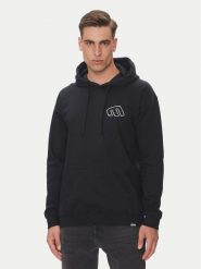 Etnies Bluza Rebel E 4130003970 Czarny Regular Fit. Czarne bluzy męskie Etnies, l, bez wzorów, z bawełny, bez kaptura. Za 249.99 zł.