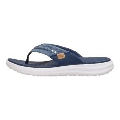 HeyDude Męskie Japonki Finn Flip Braided. Białe klapki męskie Hey dude, z materiału. Za 159.00 zł.