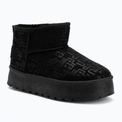 Śniegowce damskie Lee Cooper LCJ-25-32-3655L. Czarne śniegowce i trapery damskie COOPER, z syntetyku, przed kolano. Za 97.00 zł.
