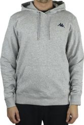 Kappa Kappa Vend Hooded 707390-15-4101M szare M. Szare bluzy męskie Kappa, m, bez wzorów, bez kaptura. Za 109.17 zł.