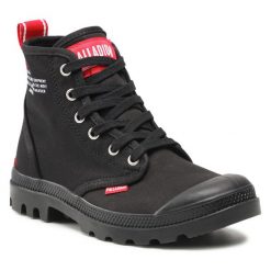 Trapery Palladium. Czarne kozaki damskie Palladium. Za 429.99 zł.