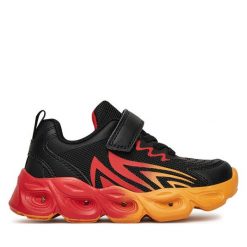 Sneakersy Action Boy. Czarne trampki i tenisówki chłopięce Action Boy, bez wzorów, bez zapięcia. Za 119.99 zł.