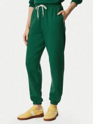 Polo Ralph Lauren Spodnie dresowe 211971700508 Zielony Regular Fit. Zielone spodnie dresowe damskie Polo Ralph Lauren, xs, bez wzorów, z bawełny. Za 729.99 zł.